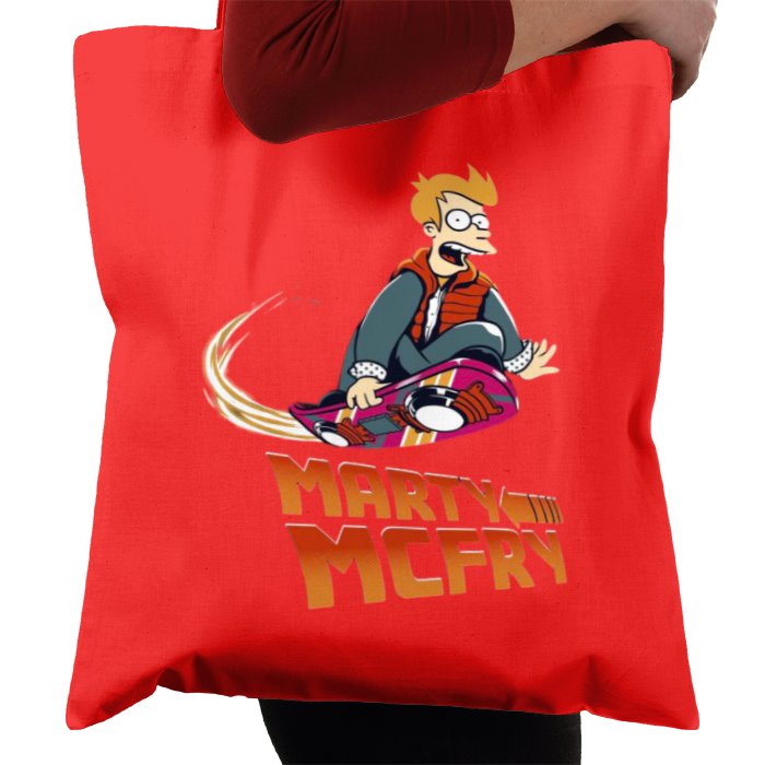 Futurama x Back To The Future - Marty McFry Tote Bag