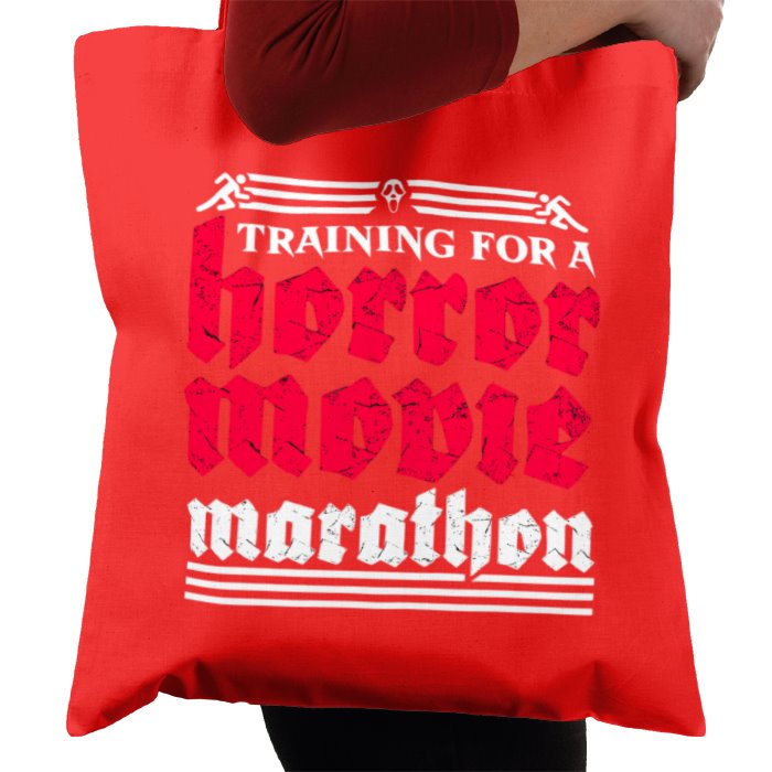 Horror Movie Marathon Tote Bag