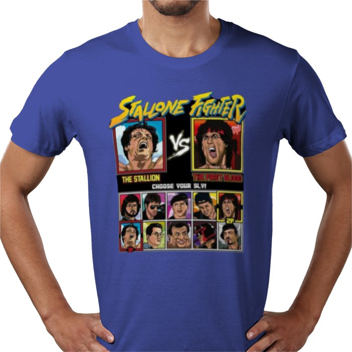 Sylvester Stallone & Street Fighter - Stallone Fighter T-shirt