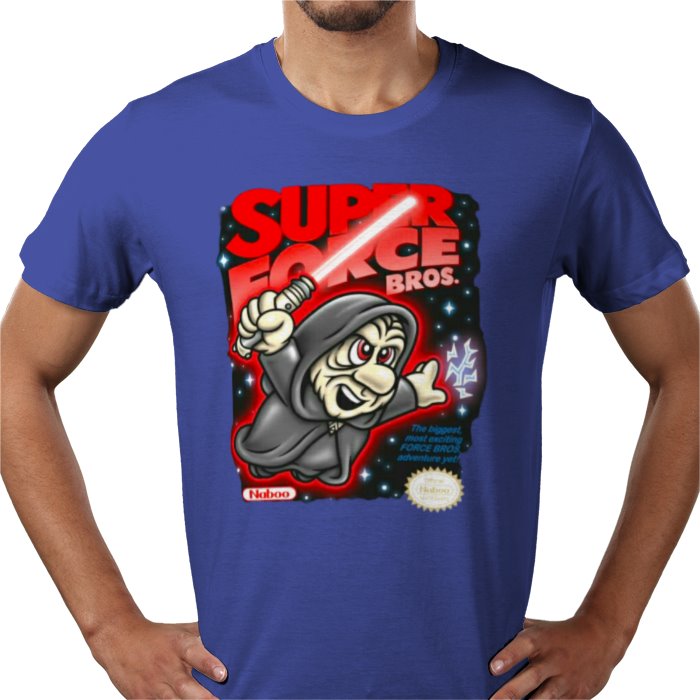 Super Mario Bro's & Star Wars - Super Force Bros T-shirt