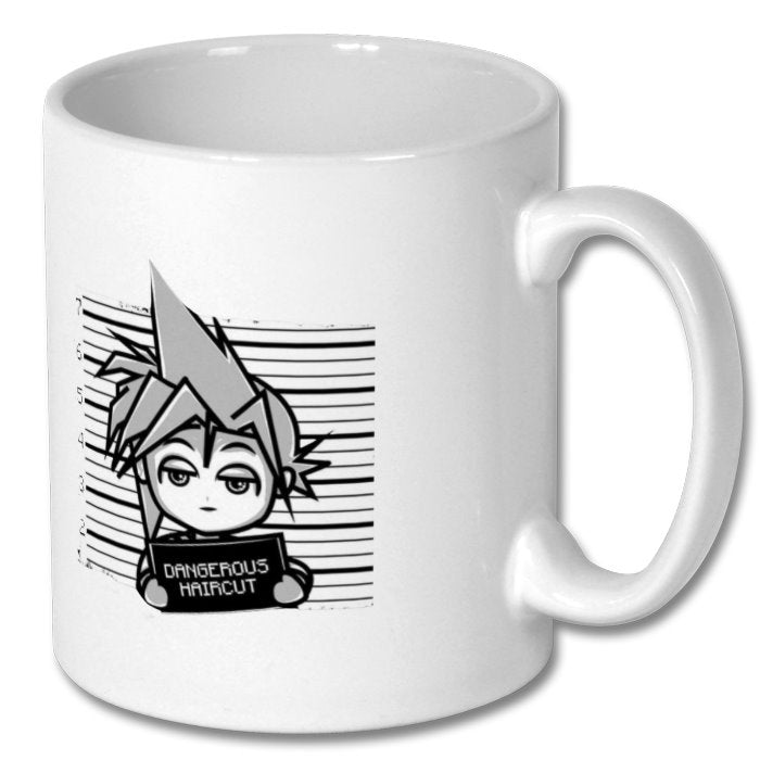 Final Fantasy 7 - Dangerous Haircut Mug