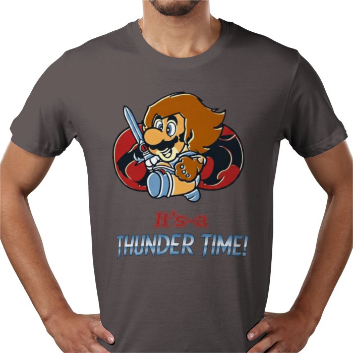 Super Mario x Thundercats - It's-a Thunder Time! T-shirt