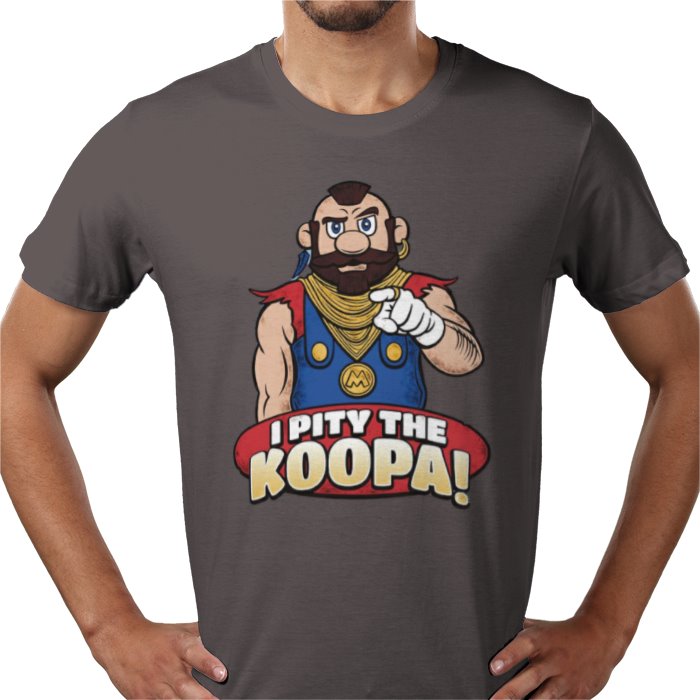 Super Mario x The A Team - I Pity The Koopa T-shirt