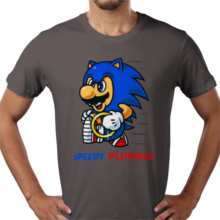 Super Mario x Sonic - Mario The Hedgehog T-shirt