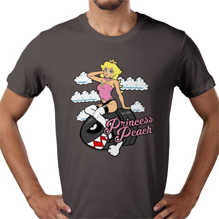 Super Mario Bros — Peach & Bullet Bill T-Shirt