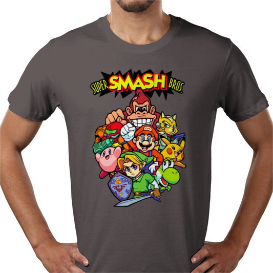Super Smash Bros - Collage T-shirt