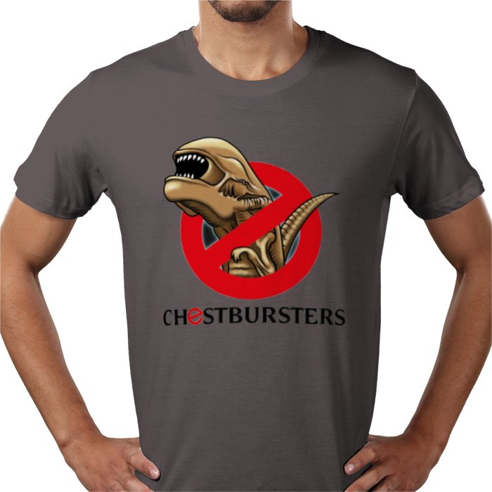 Aliens & Ghostbusters - Chestbursters T-shirt