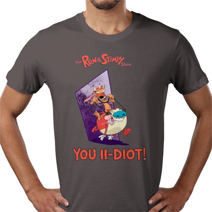 Ren & Stimpy - You Ii-diot T-shirt