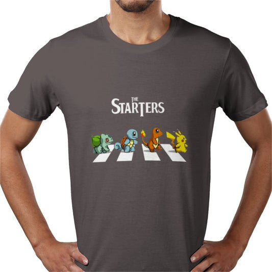 Pokémon x The Beatles - Abby Road Starters T-shirt