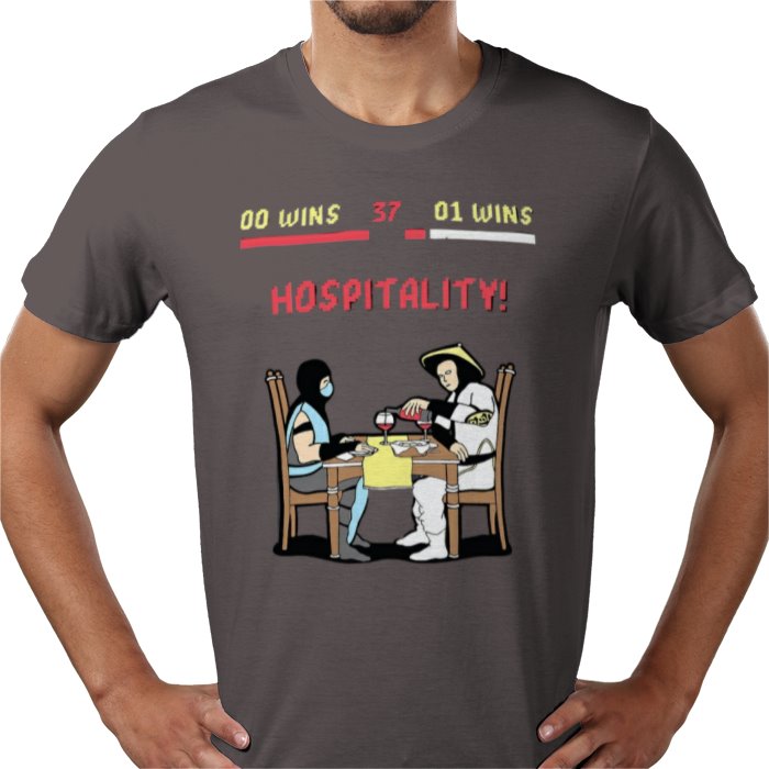 Mortal Kombat - Hospitality Wins T-shirt