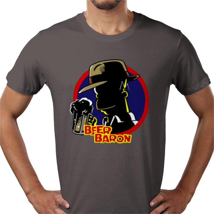 The Simpsons & Dick Tracey - Beer Baron T-shirt