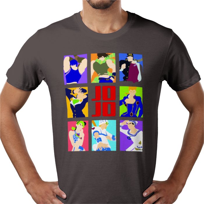 JoJo's Bizarre Adventure - Box Collage T-Shirt