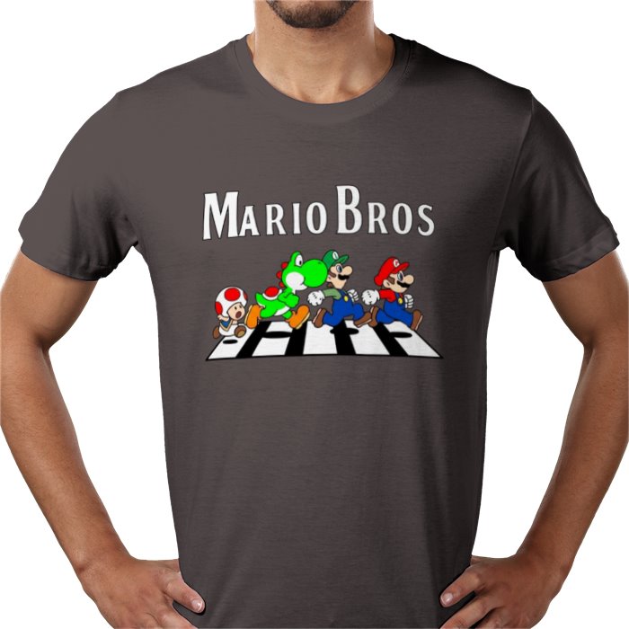 Super Mario Bros x The Beatles — Abbey Road Bros T-Shirt