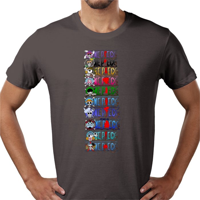One Piece - Stacked Logo T-Shirt
