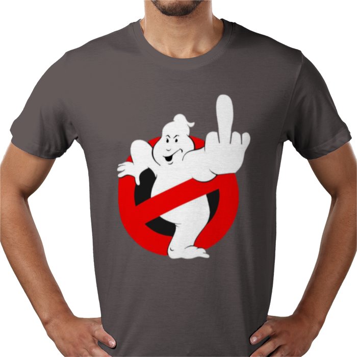 Ghostbusters - Rude Logo T-shirt