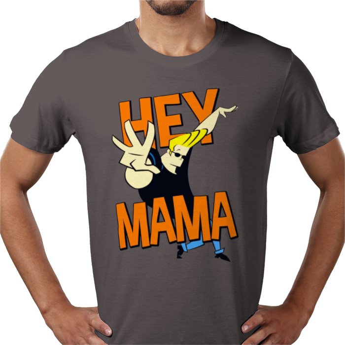 Johnny Bravo Hey Mama T-shirt