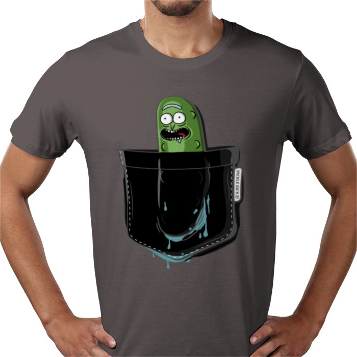 Rick & Morty - Pickle Rick Pocket T-shirt