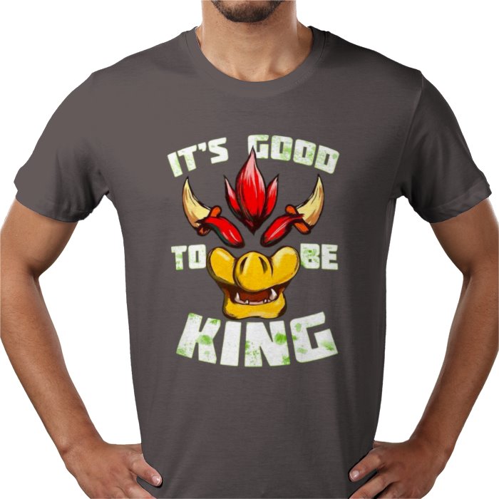 Super Mario Bro's - Its Good To Be King T-shirt