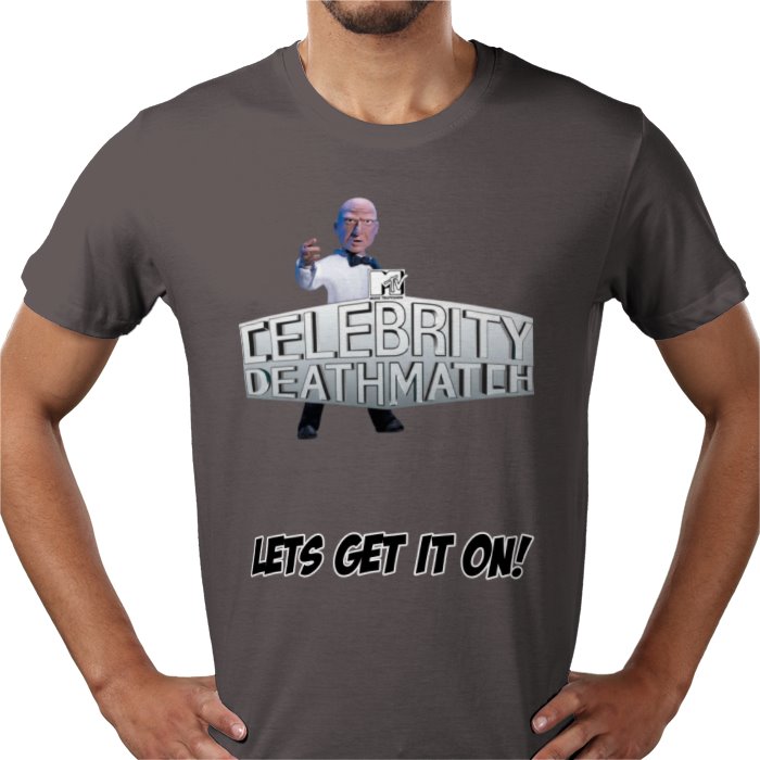 Celebrity Death Match - Lets Get It On T-shirt