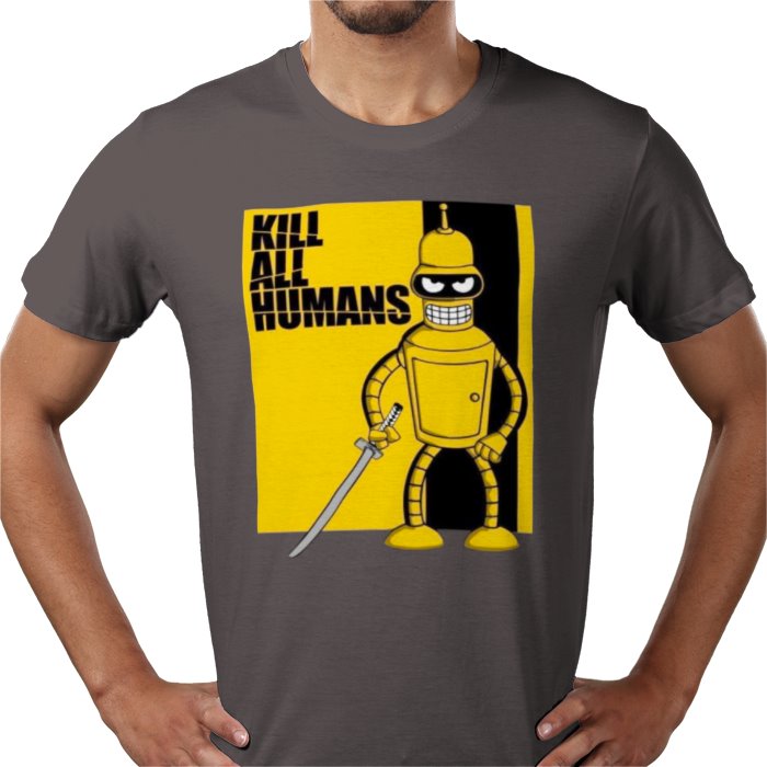 Futurama x Kill Bill - Kill All Humans T-shirt