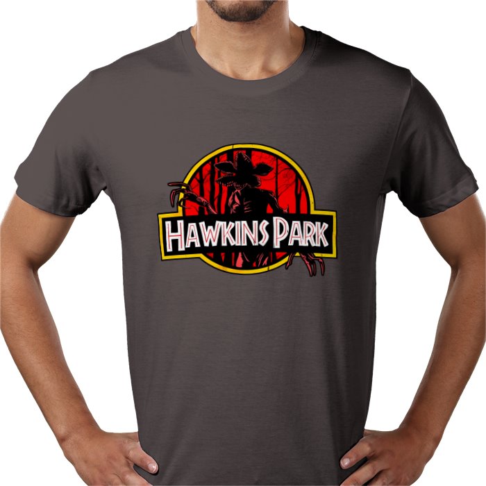 Stranger Things x Jurassic Park T-shirt