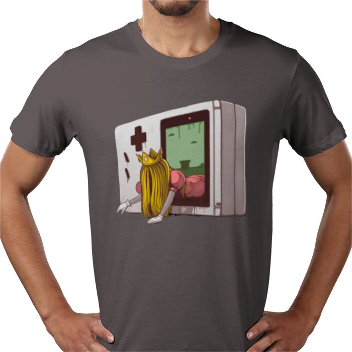 Nintendo Game Boy & Super Mario Bro's & The Ring - Princess Samara T-shirt