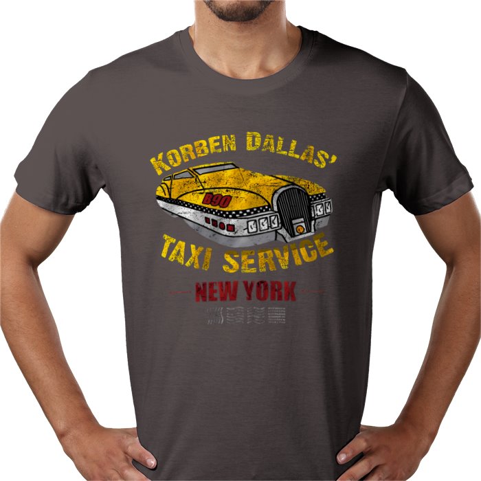 The Fifth Element - Korben's Taxi Service T-Shirt