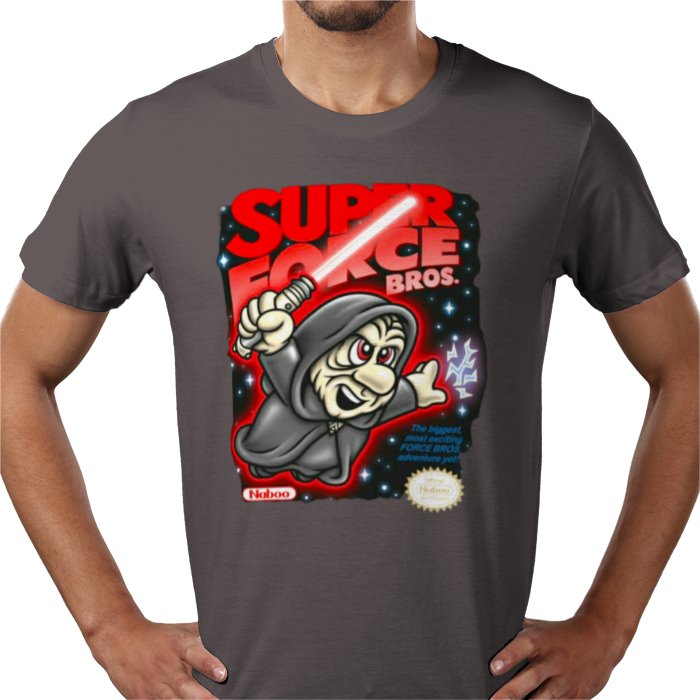 Super Mario Bro's & Star Wars - Super Force Bros T-shirt