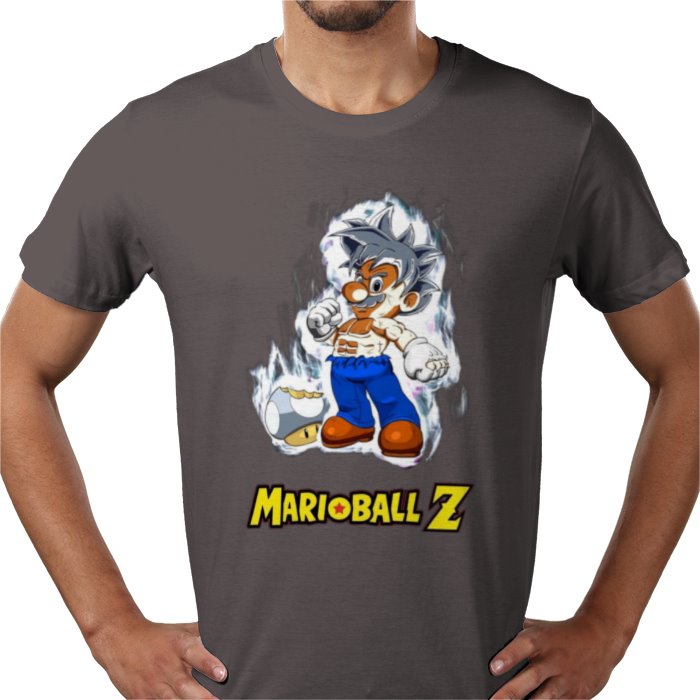 Super Mario x Dragonball Z - Ultra Instinct Mario T-shirt