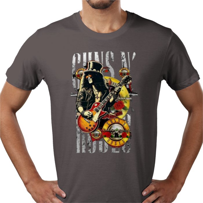 Guns And Roses Theme 1 T-Shirt