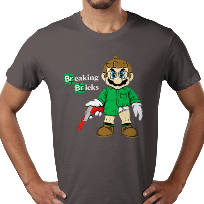 Super Mario x Breaking Bad - Breaking Bricks T-Shirt