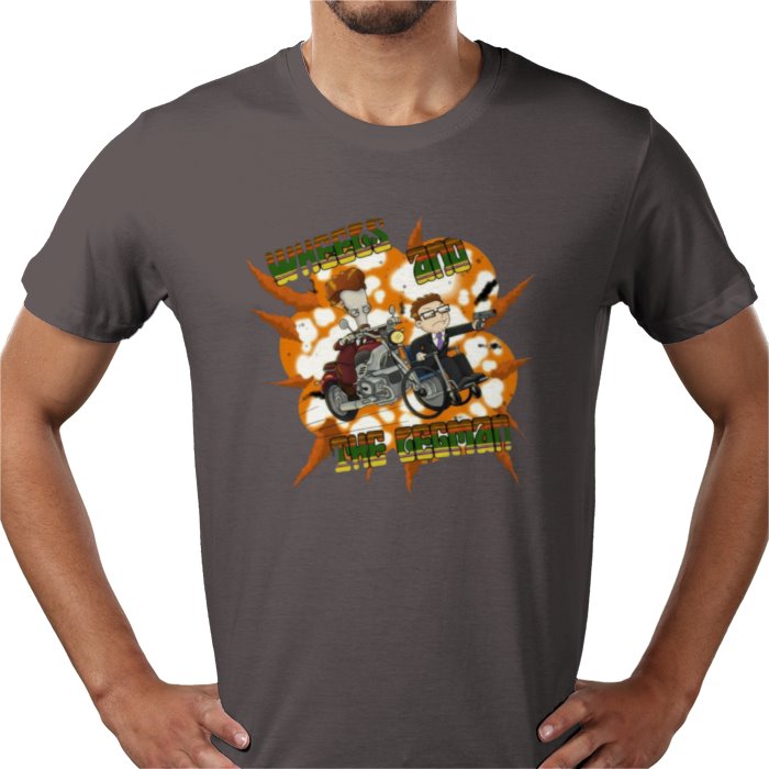 American Dad - Wheels And The Leg Man T-shirt