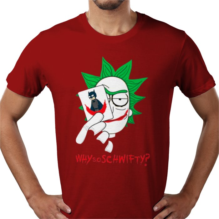 Rick & Morty x Batman - Why So Schwifty T-shirt