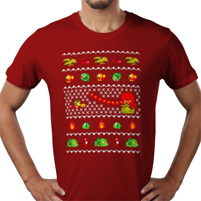 Ugly Jumper Style - Alex The Kid Christmas T Shirt