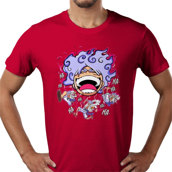 One Piece - Gear 5 Luffy Laugh T-Shirt