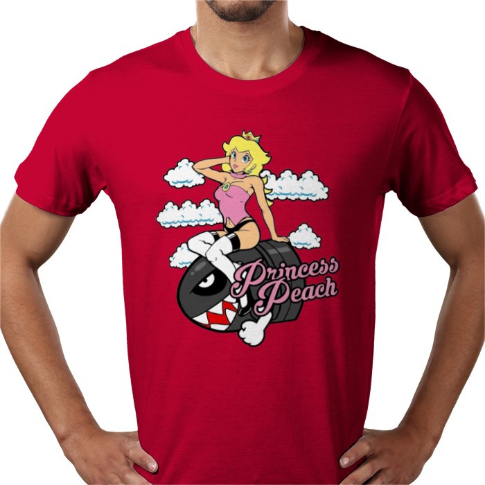 Super Mario Bros — Peach & Bullet Bill T-Shirt