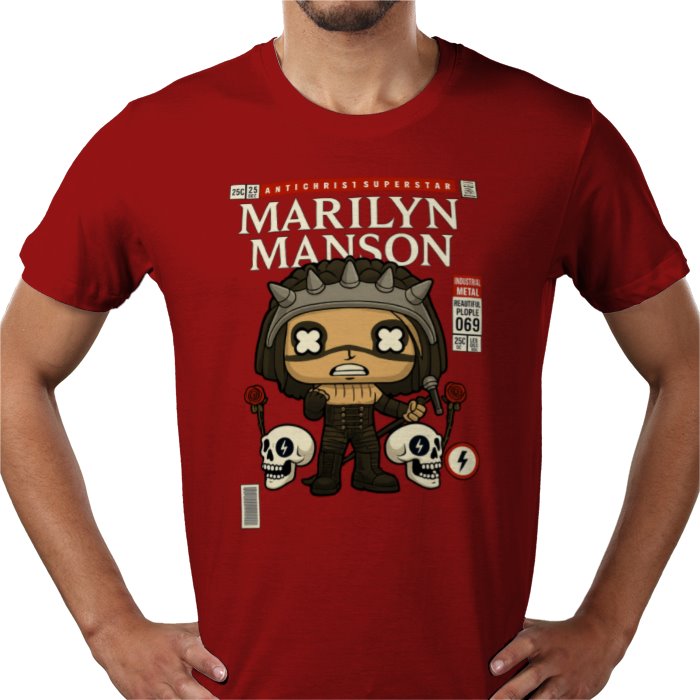 Marylin Manson - Chibi Marylin T-Shirt