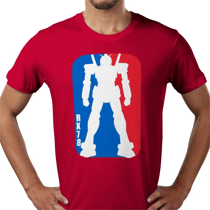 Gundam Wing - RX 78 NBA Style T-Shirt