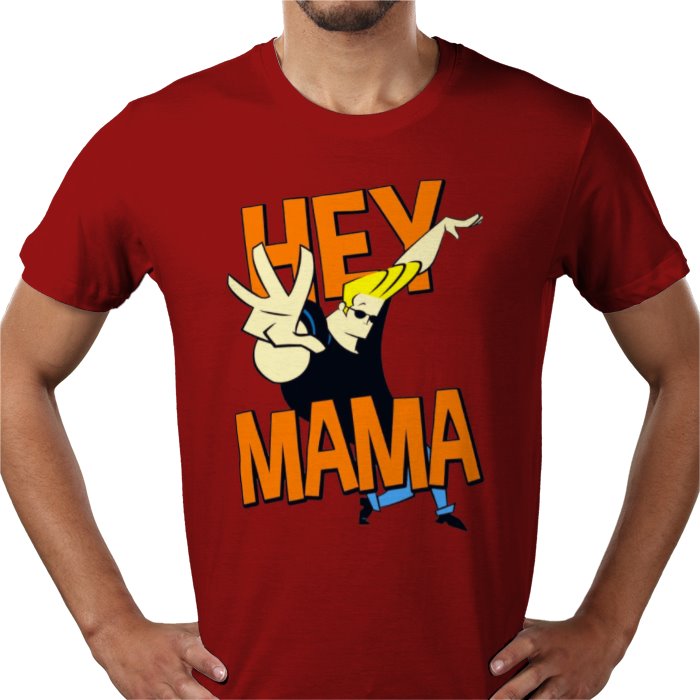 Johnny Bravo Hey Mama T-shirt