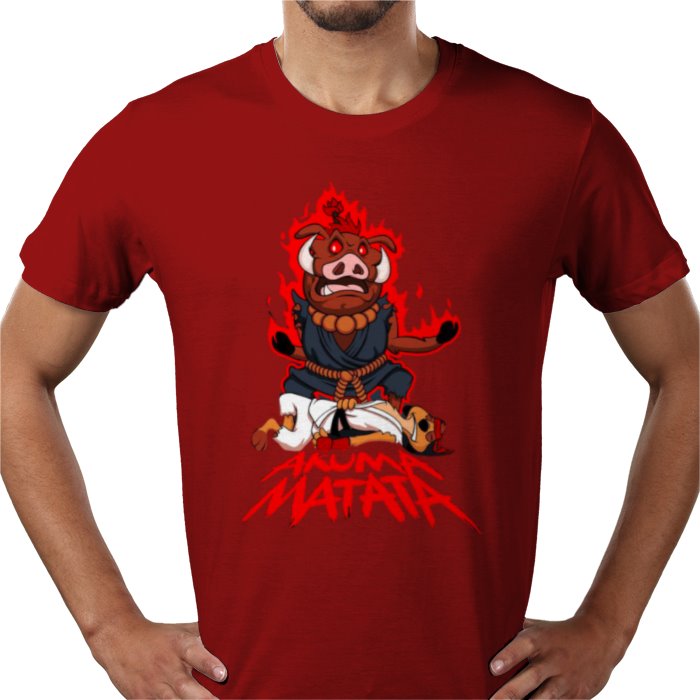 Timone & Pumba & Street Fighter - Akuma Matata T-shirt