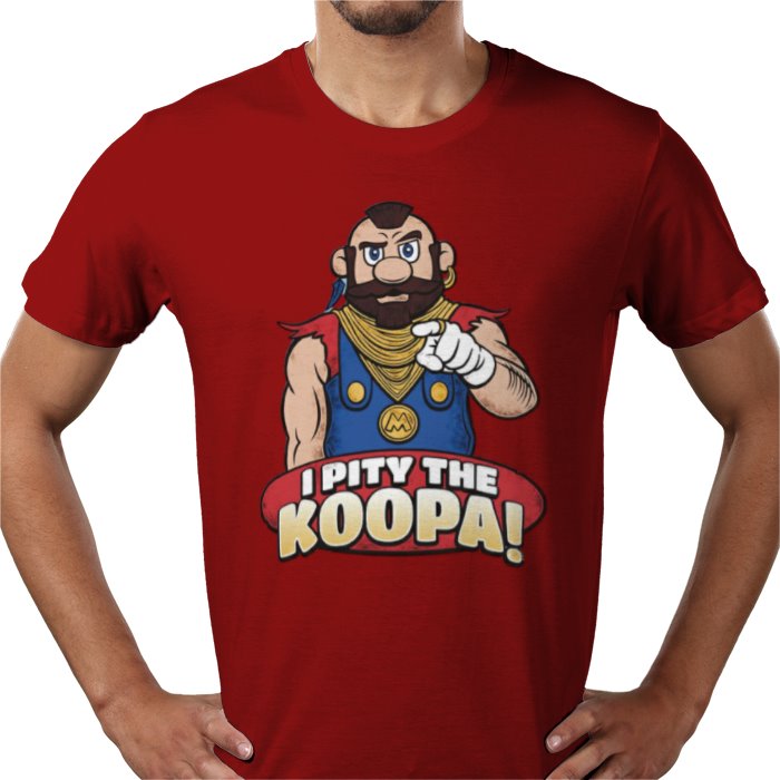 Super Mario x The A Team - I Pity The Koopa T-shirt