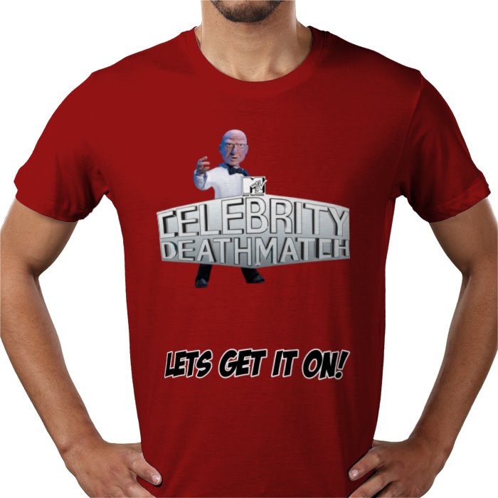 Celebrity Death Match - Lets Get It On T-shirt