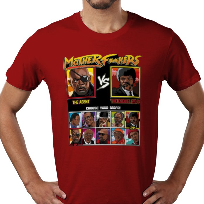 Samuel Jackson & Street Fighter - Mother F**kers T-shirt