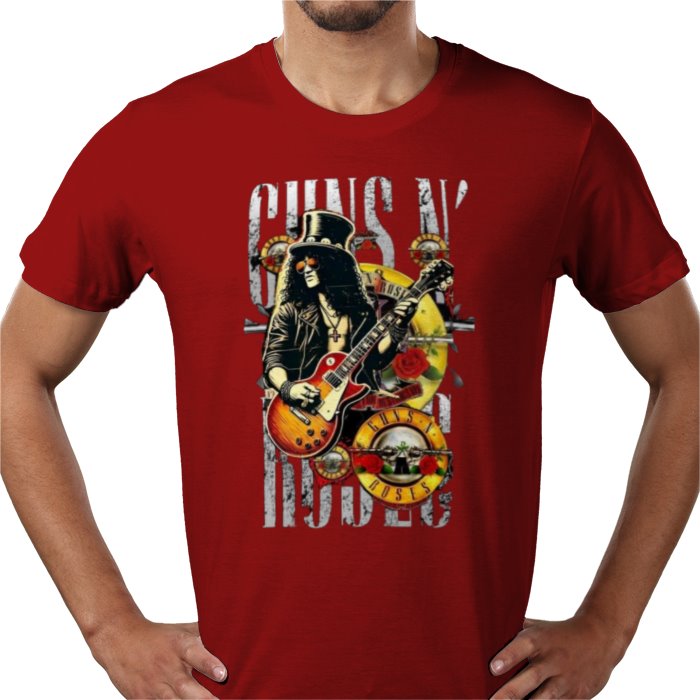 Guns And Roses Theme 1 T-Shirt