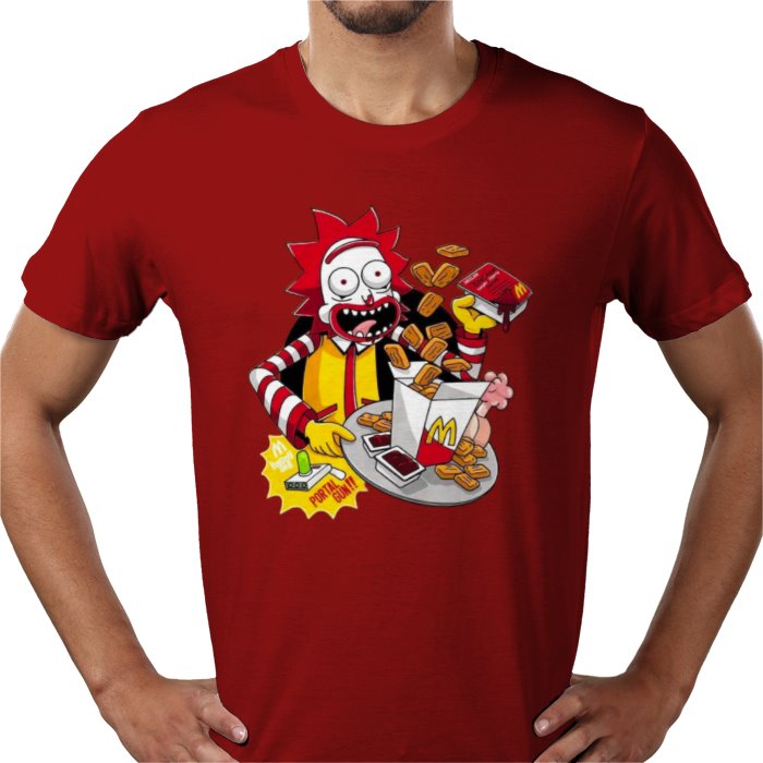 Rick & Morty & Mc Donald's - Rick Mc Donald T-shirt