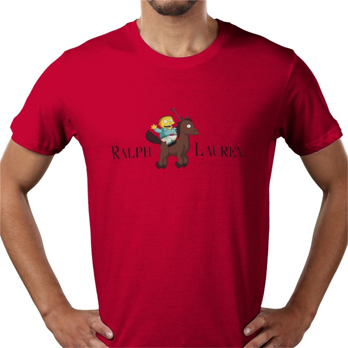 The Simpsons x Ralph Lauren Parody T-Shirt