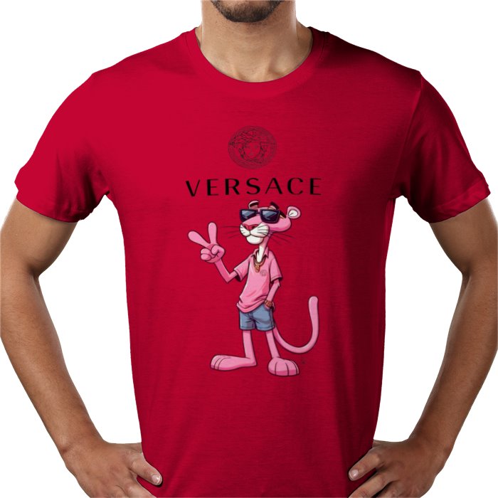 Pink Panther x Versace Parody T-Shirt