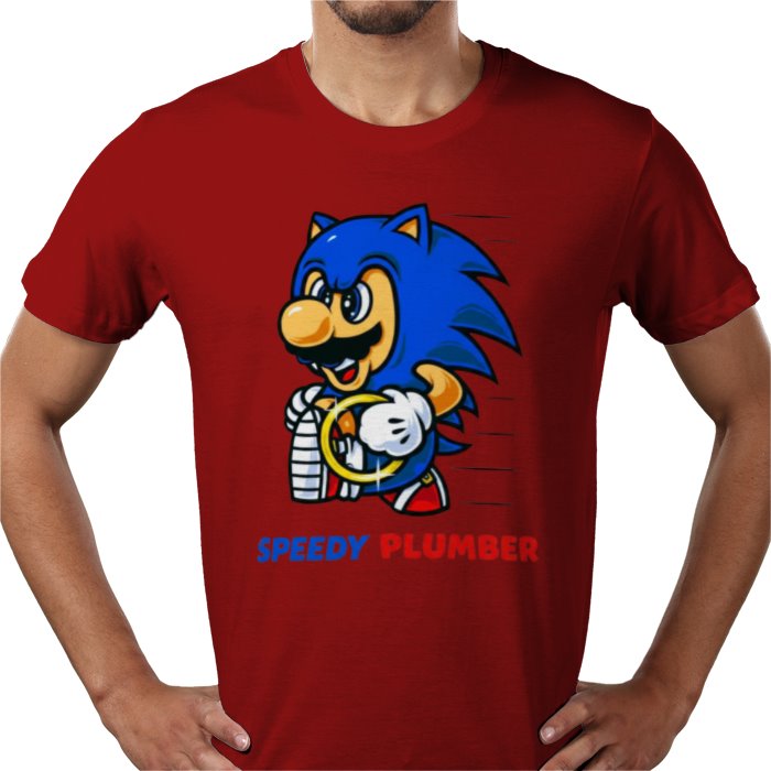 Super Mario x Sonic - Mario The Hedgehog T-shirt