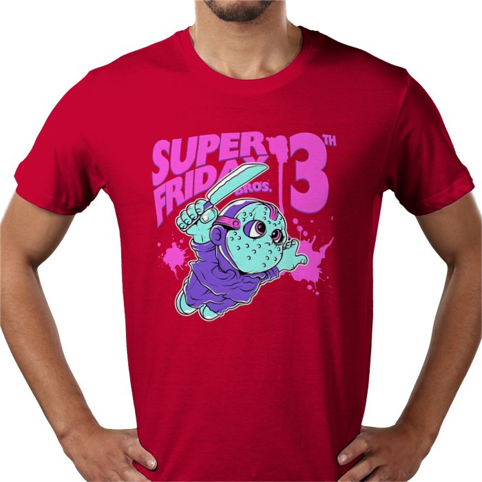 Friday 13th x Super Mario Bros - Super Friday 13th T Shirt