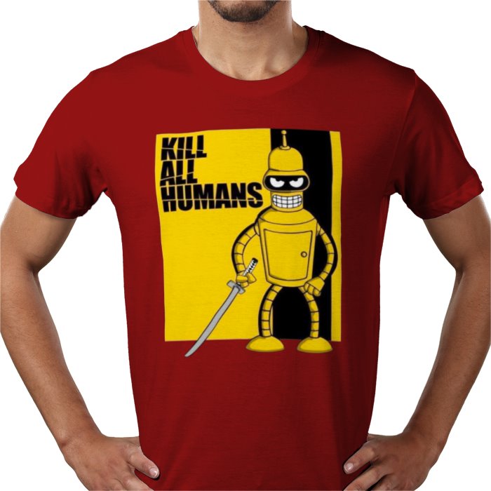 Futurama x Kill Bill - Kill All Humans T-shirt